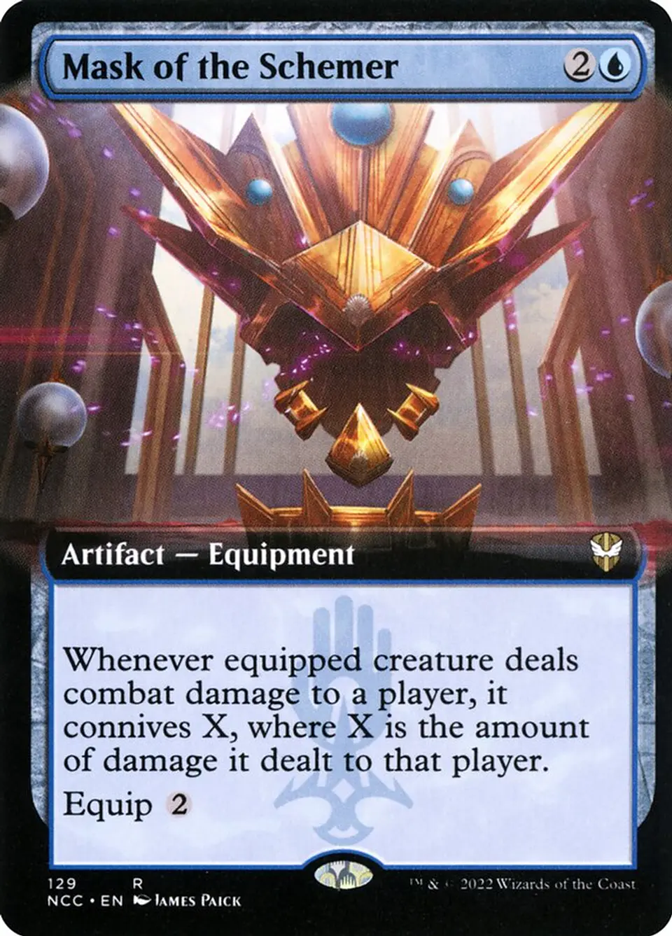 Mask of the Schemer (Extended Art) | Inglés | NM | NCC 1