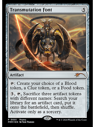 Transmutation Font (foil) | Inglés | NM | PW24