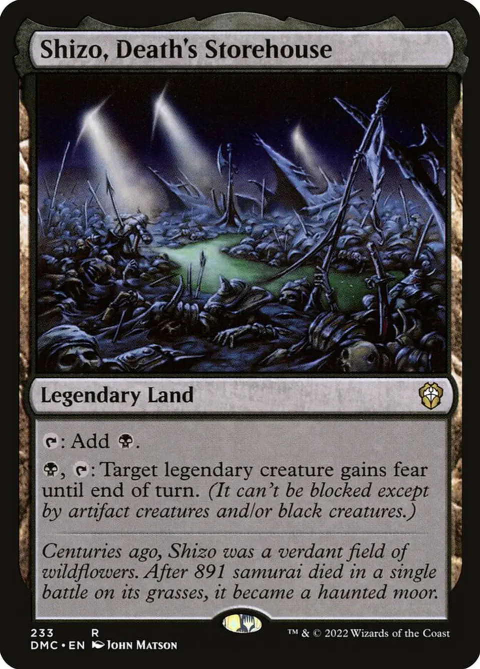 Shizo, Death's Storehouse | Inglés | NM | DMC 1