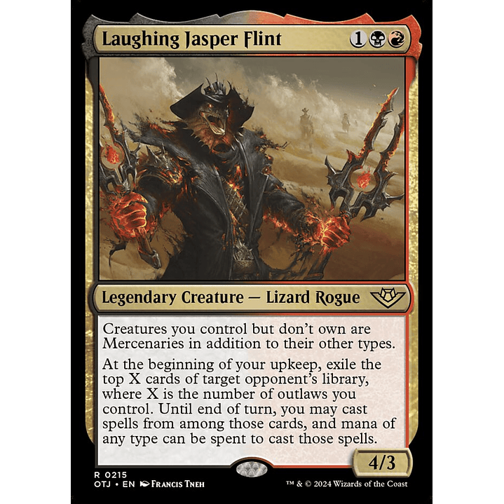 Laughing Jasper Flint | Inglés | NM | OTJ 1