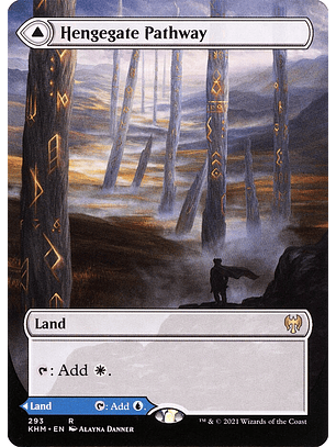 Hengegate Pathway // Mistgate Pathway (Borderless) | Español | NM | KHM