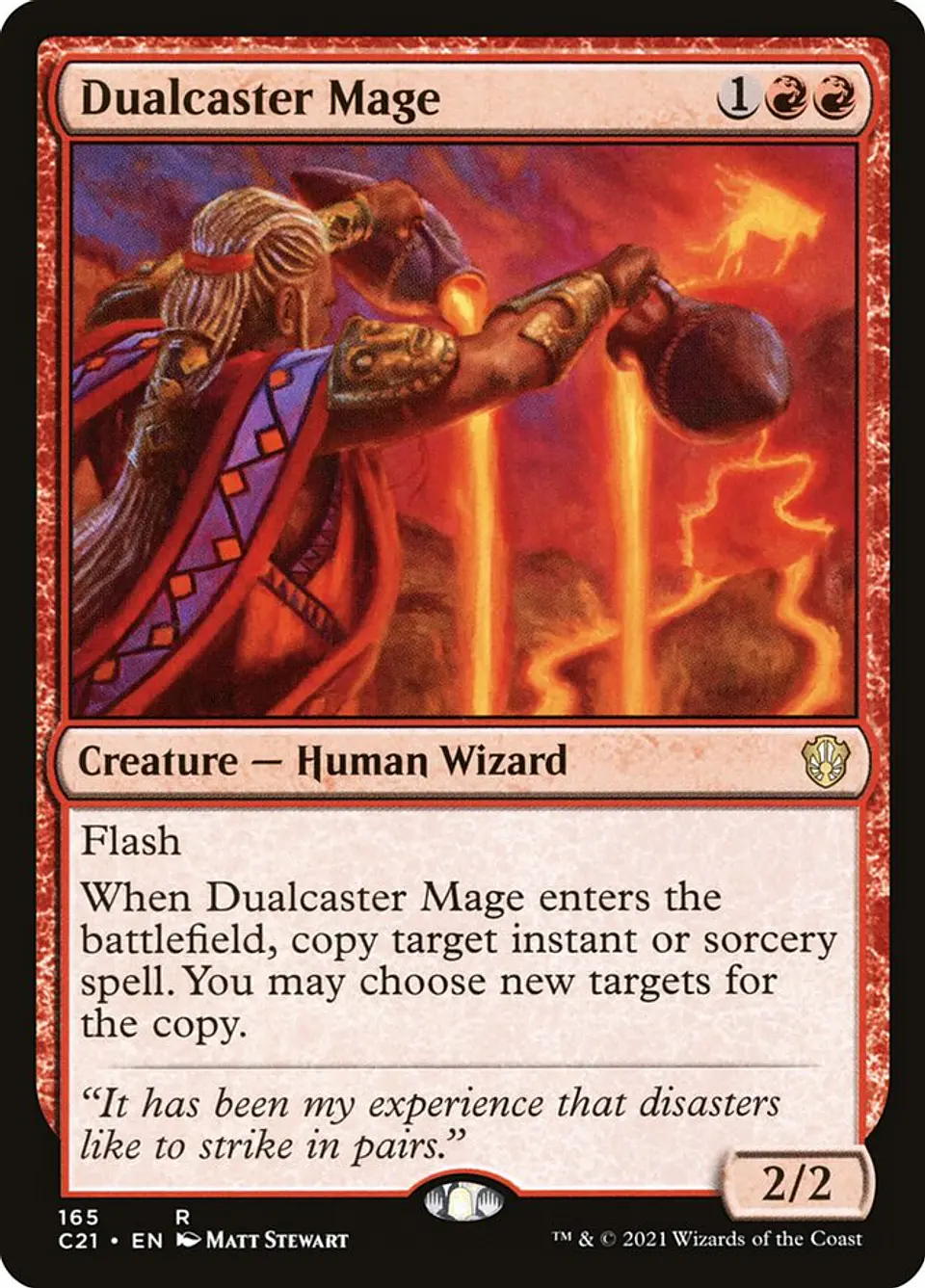 Dualcaster Mage | Inglés | NM | C21 1