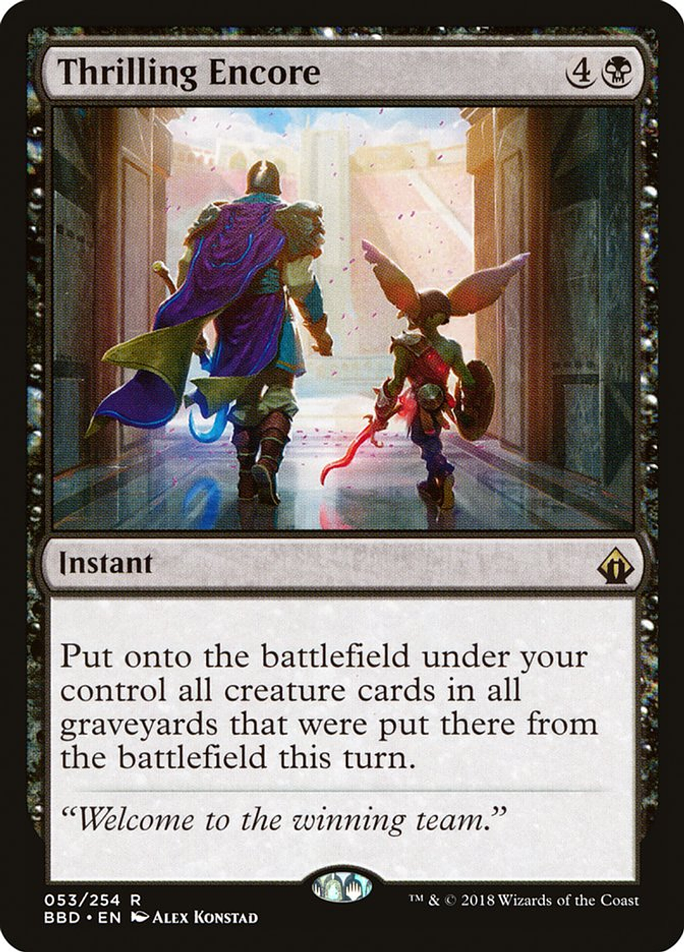 Thrilling Encore | Inglés | EX | BBD 1