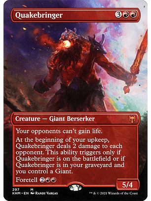 Quakebringer (Borderless) | Español | NM | KHM