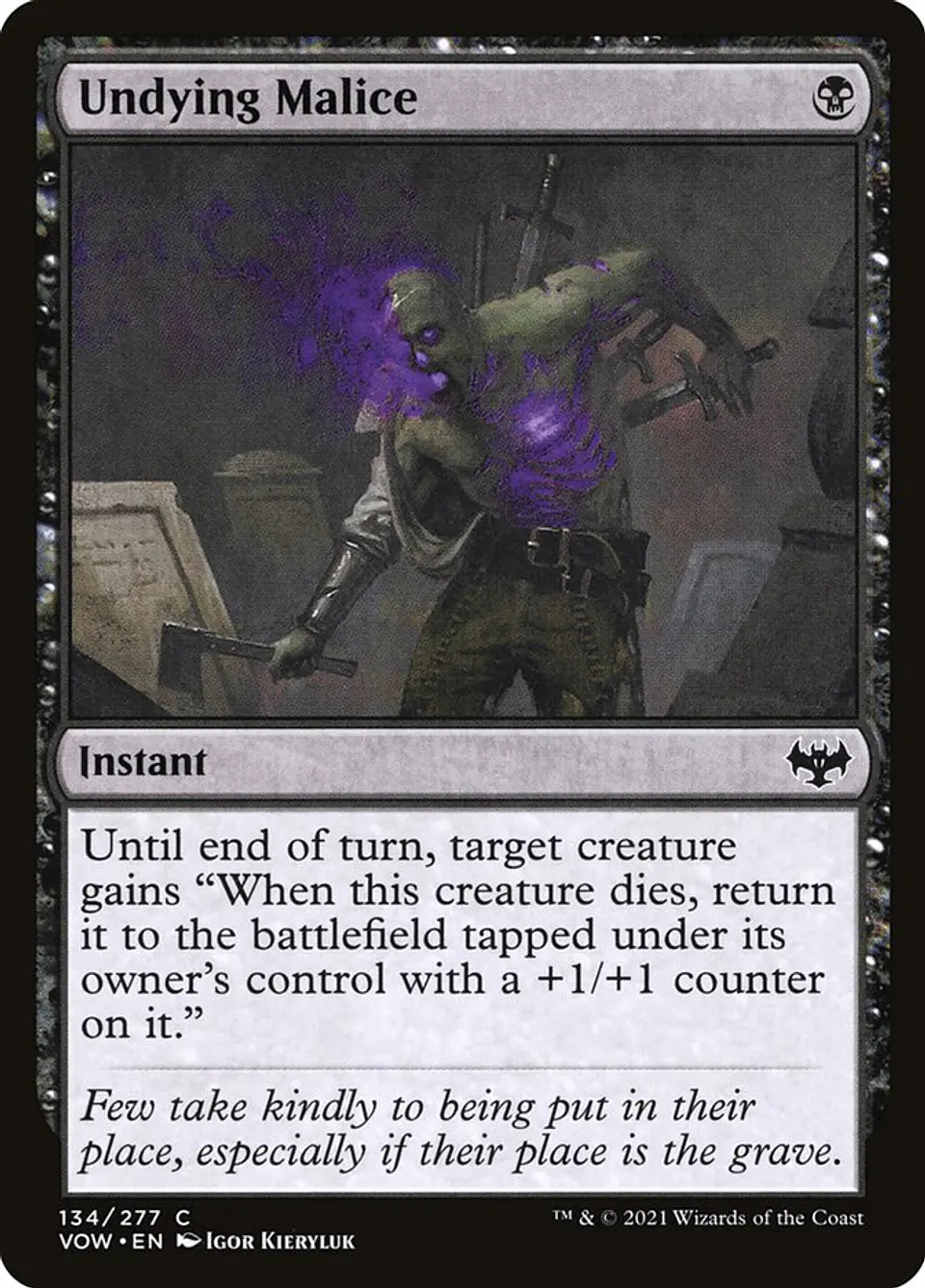 Undying Malice (foil) | Inglés | NM | VOW 1