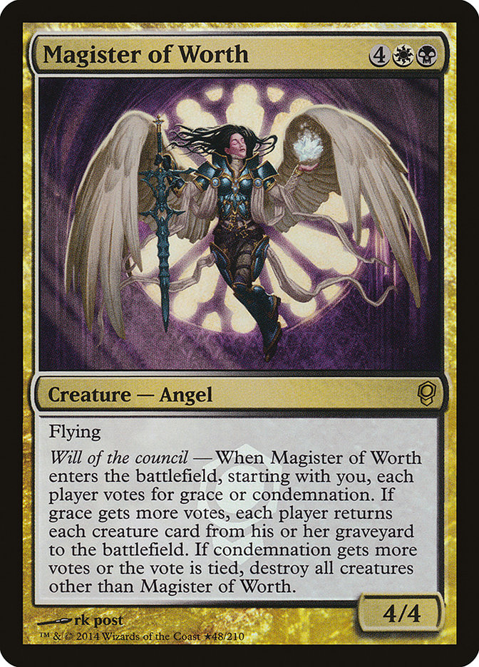 Magister of Worth (foil) | Inglés | VG | PCNS 1