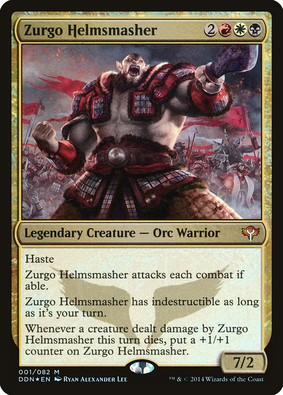 Zurgo Helmsmasher (foil) | Inglés | EX | DDN 1