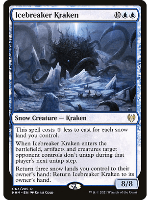 Icebreaker Kraken | Español | NM | KHM