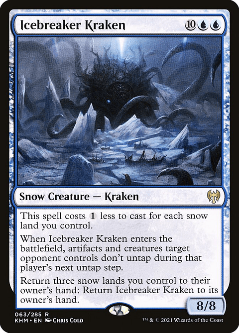 Icebreaker Kraken | Español | NM | KHM