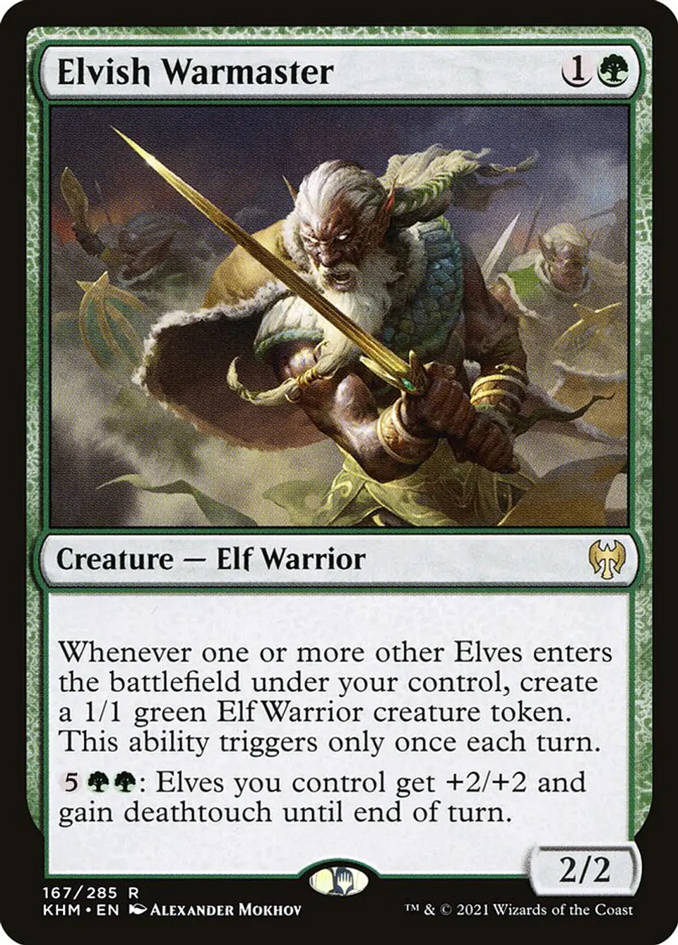 Elvish Warmaster | Español | NM | KHM 1