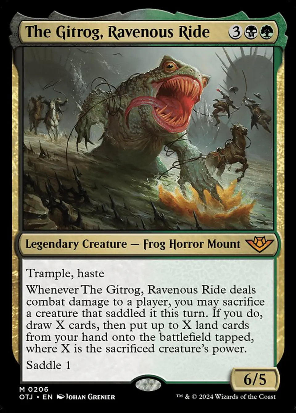 The Gitrog, Ravenous Ride | Inglés | NM | OTJ 1