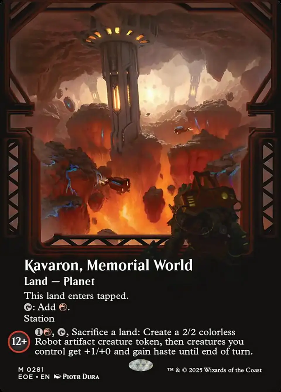 Kavaron, Memorial World (Showcase) | Inglés | NM | EOE 1
