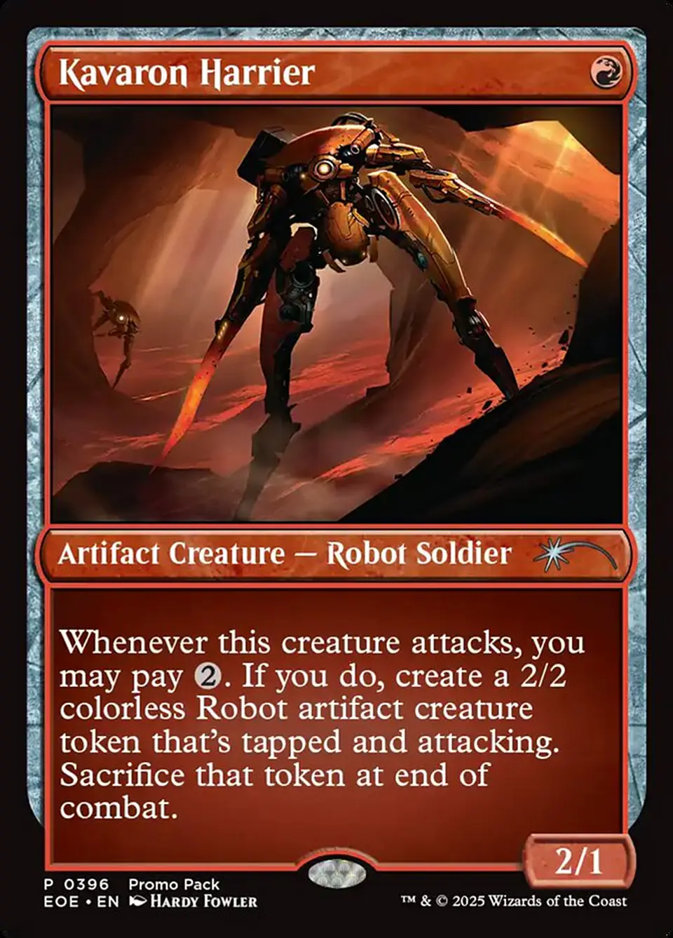 Kavaron Harrier (foil) | Inglés | NM | EOE 1