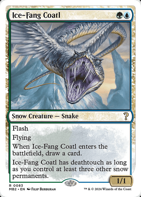 Ice-Fang Coatl | Inglés | EX | MB2