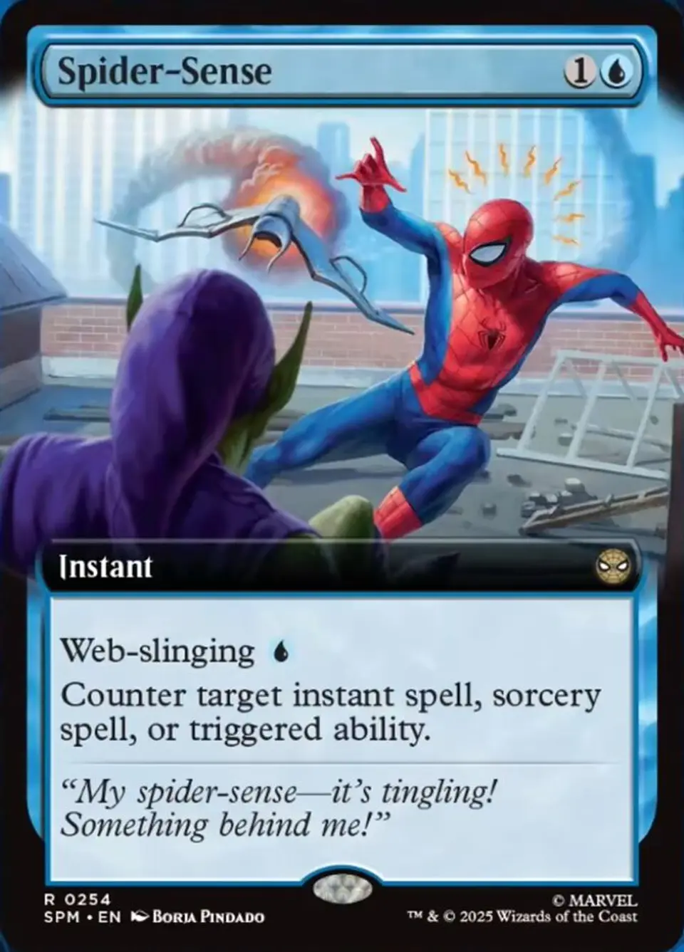 Spider-Sense (Extended Art foil) | Inglés | NM | SPM 1