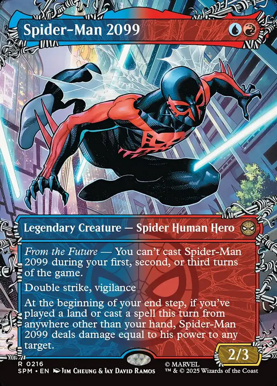 Spider-Man 2099 (Showcase foil) | Inglés | NM | SPM 1