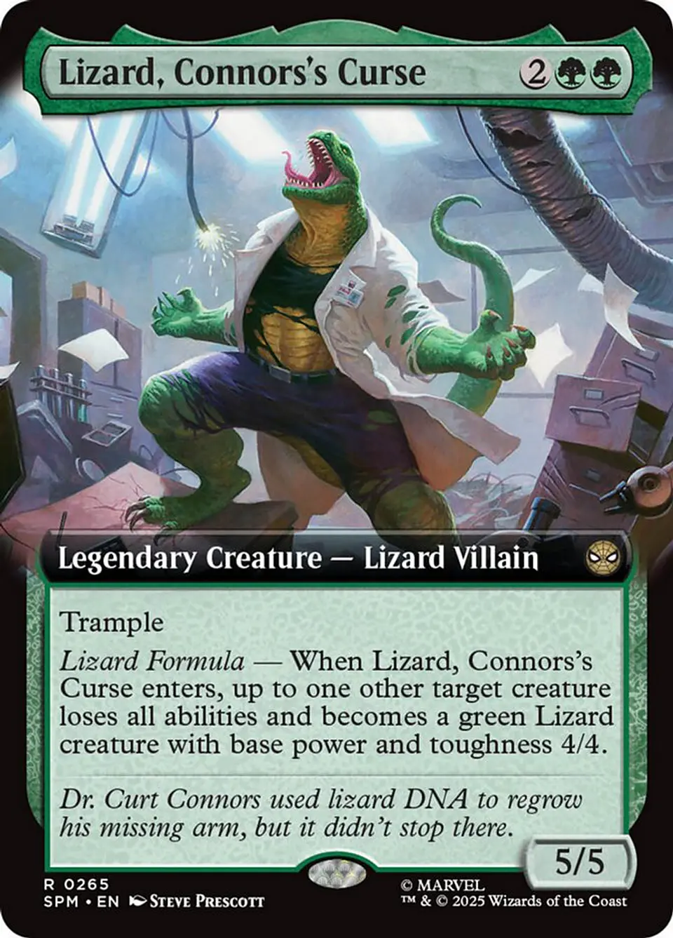 Lizard, Connors's Curse (Extended Art) | Inglés | NM | SPM 1