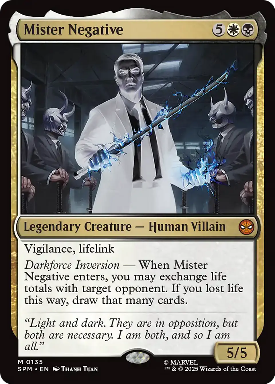 Mister Negative (foil) | Inglés | NM | SPM 1
