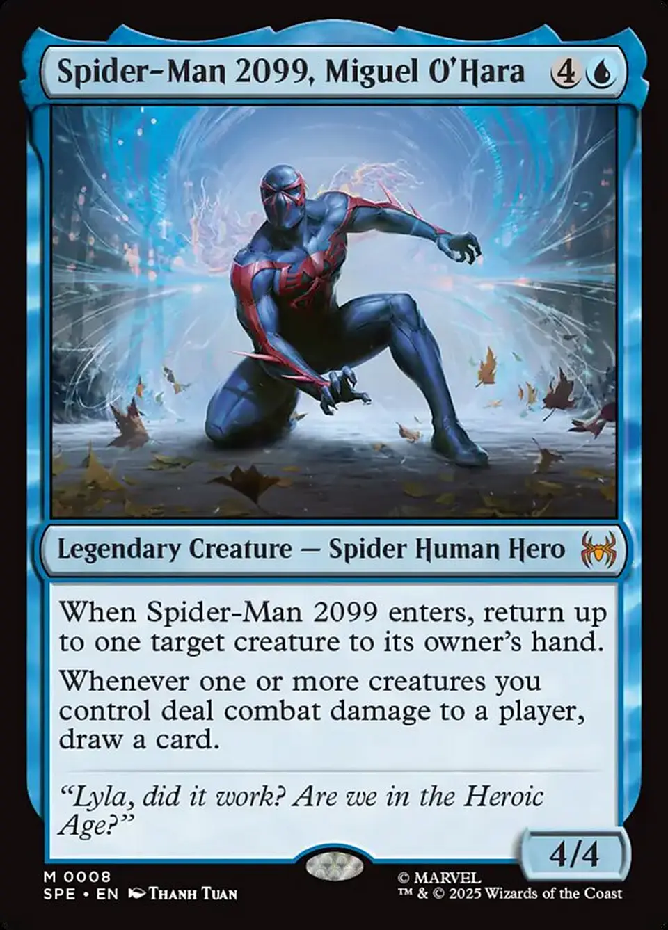 Spider-Man 2099, Miguel O'Hara (foil) | Inglés | NM | SPE 1