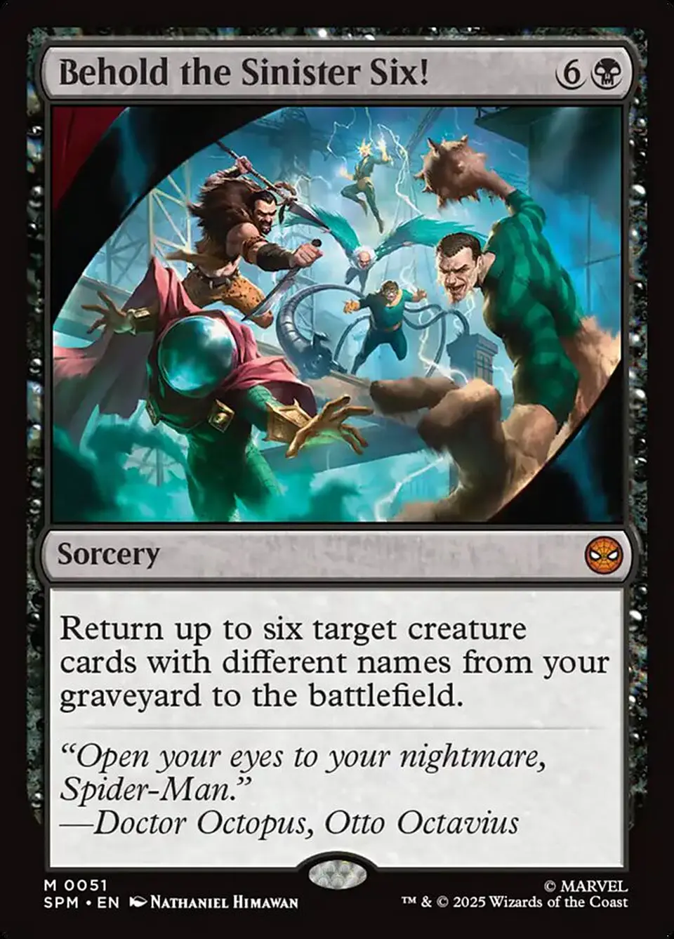 Behold the Sinister Six! | Inglés | NM | SPM 1