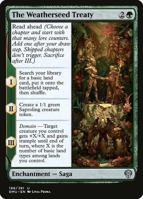 The Weatherseed Treaty | Español | NM | DMU