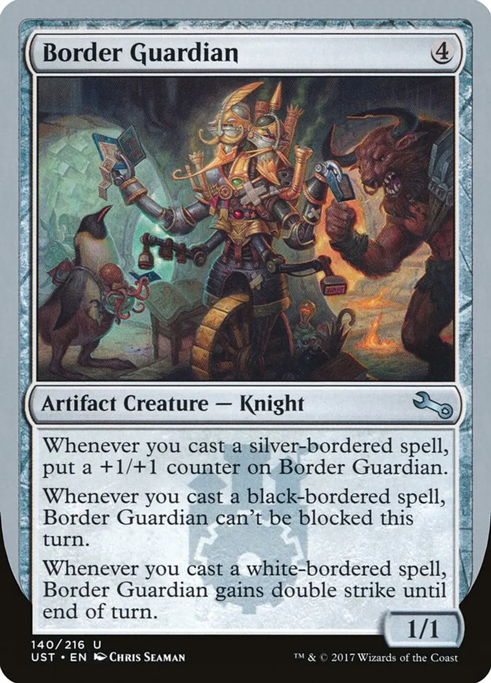 Border Guardian | Inglés | NM | UST 1