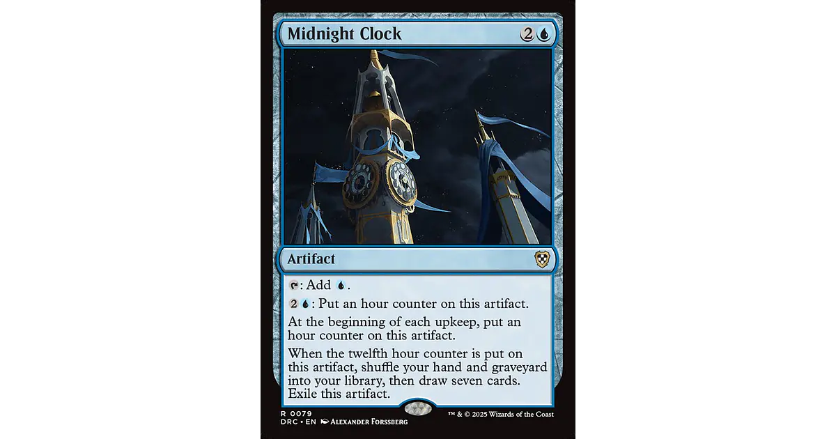 Midnight Clock | Inglés | EX | DRC