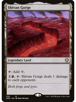 Shivan Gorge | Inglés | NM | DMC