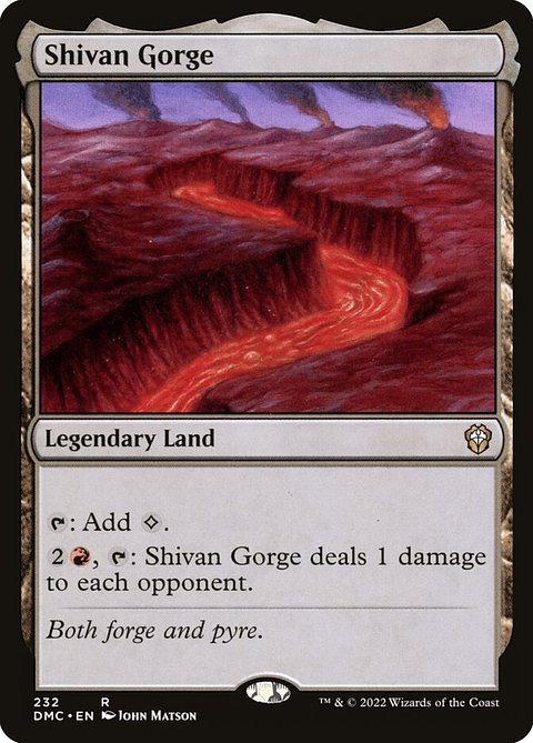 Shivan Gorge | Inglés | NM | DMC