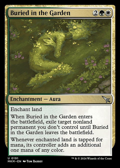 Buried in the Garden | Inglés | NM | MKM
