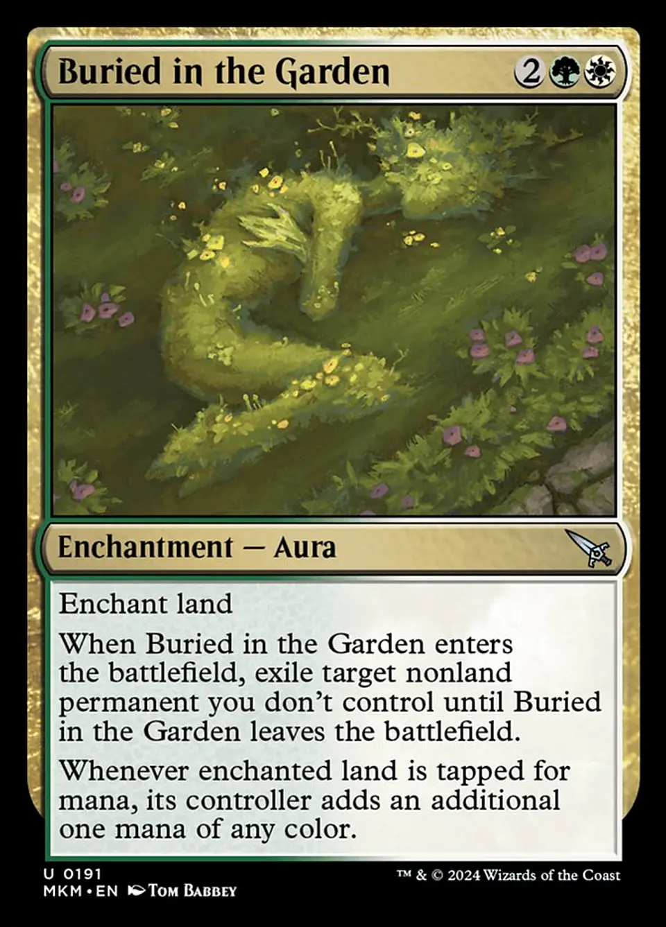 Buried in the Garden | Inglés | NM | MKM 1