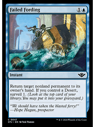 Failed Fording | Inglés | NM | OTJ