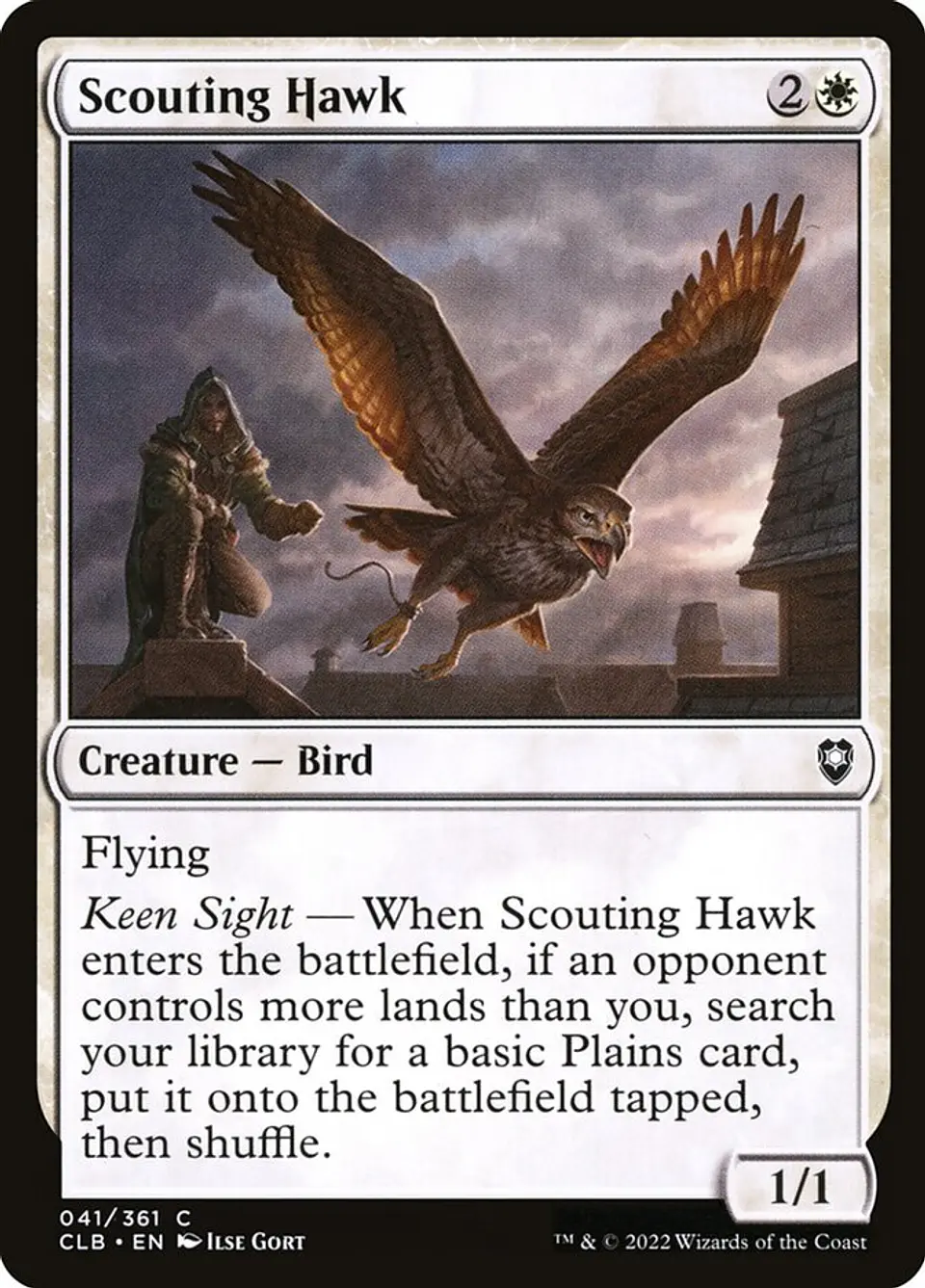 Scouting Hawk | Inglés | NM | CLB 1