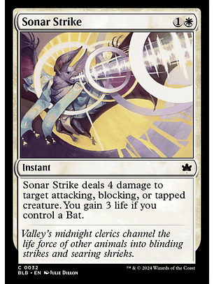 Sonar Strike | Español | NM | BLB
