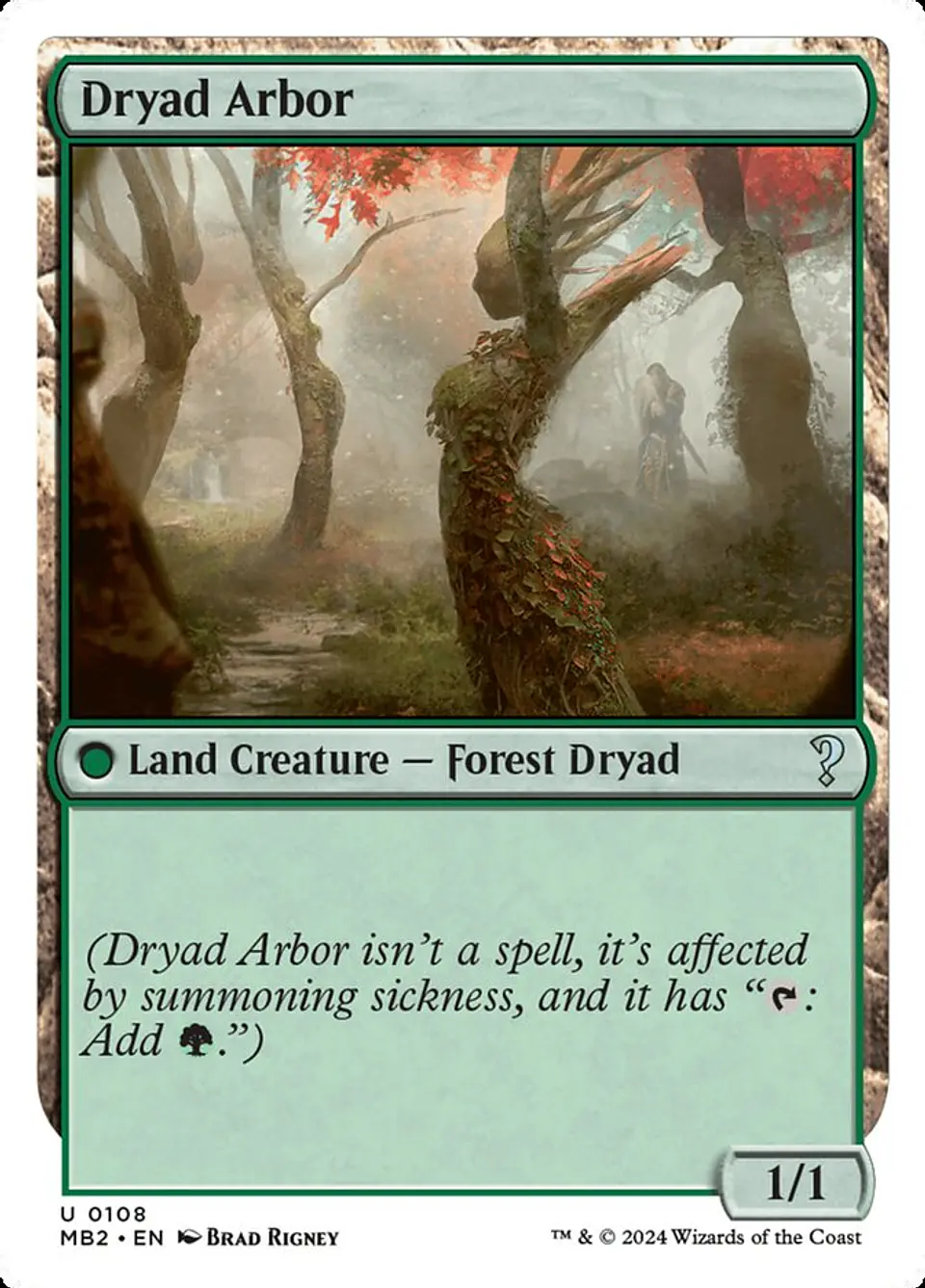 Dryad Arbor | Inglés | NM | MB2 1