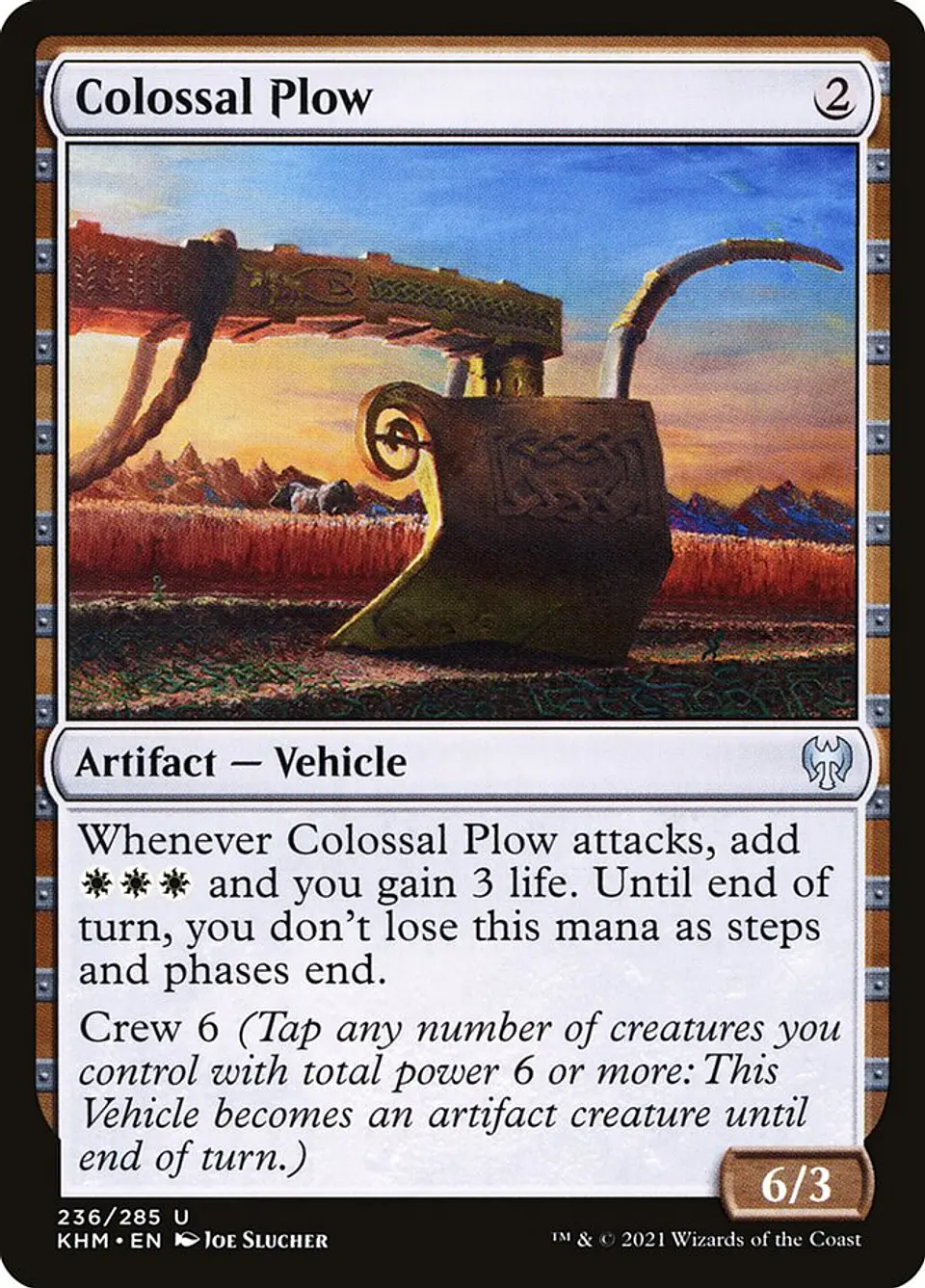 Colossal Plow | Español | NM | KHM 1