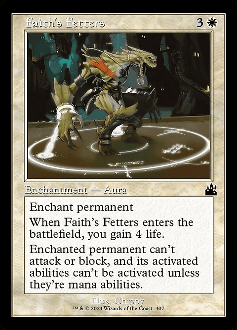 Faith's Fetters (Retro Frame) | Inglés | NM | RVR