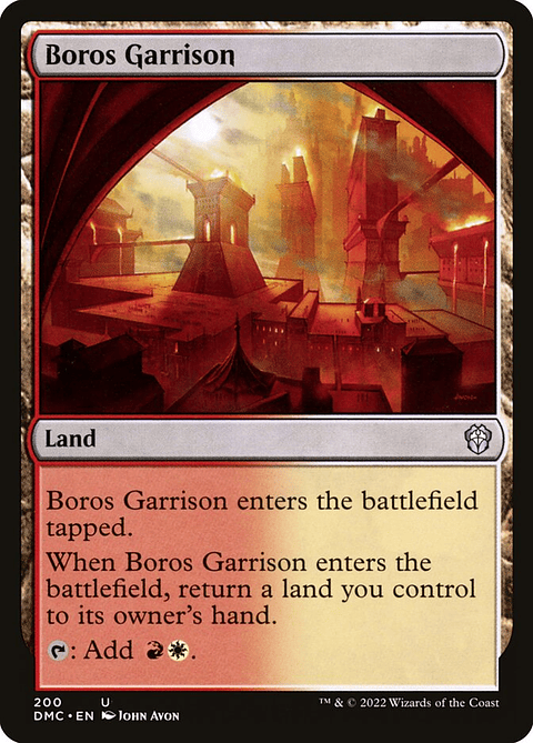 Boros Garrison | Inglés | NM | DMC