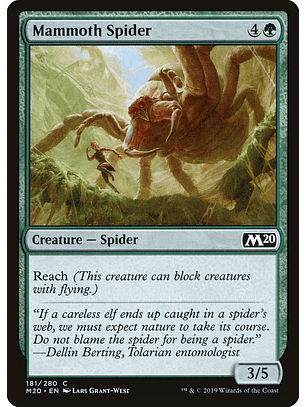 Mammoth Spider | Inglés | NM | M20