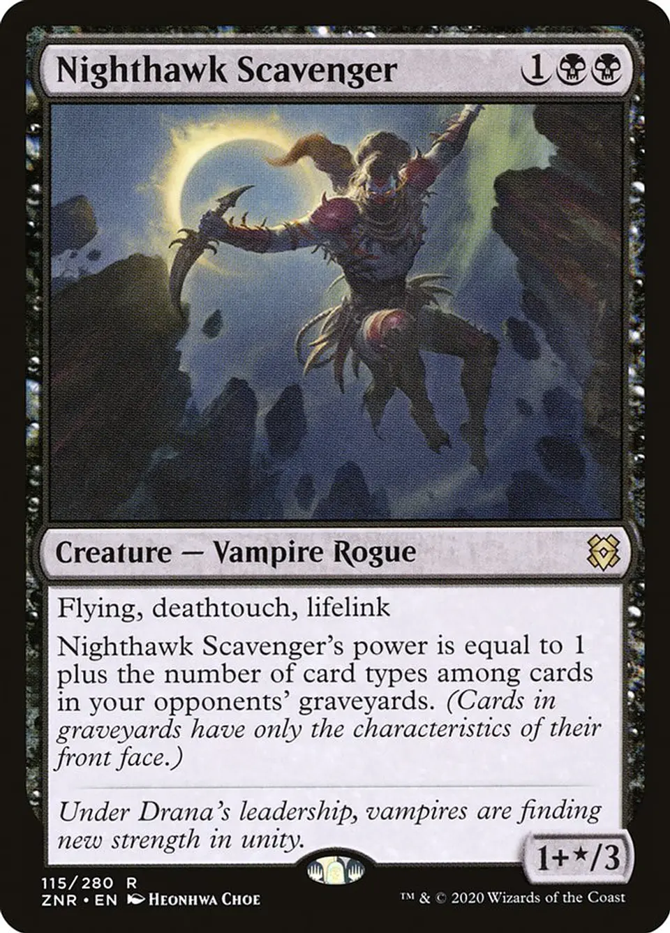 Nighthawk Scavenger (foil) | Español | NM | ZNR 1