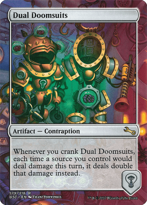 Dual Doomsuits (Borderless) | Inglés | NM | UST