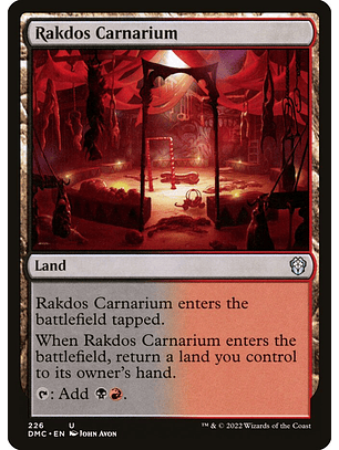 Rakdos Carnarium | Inglés | NM | DMC