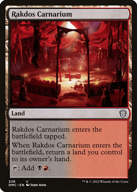 Rakdos Carnarium | Inglés | NM | DMC