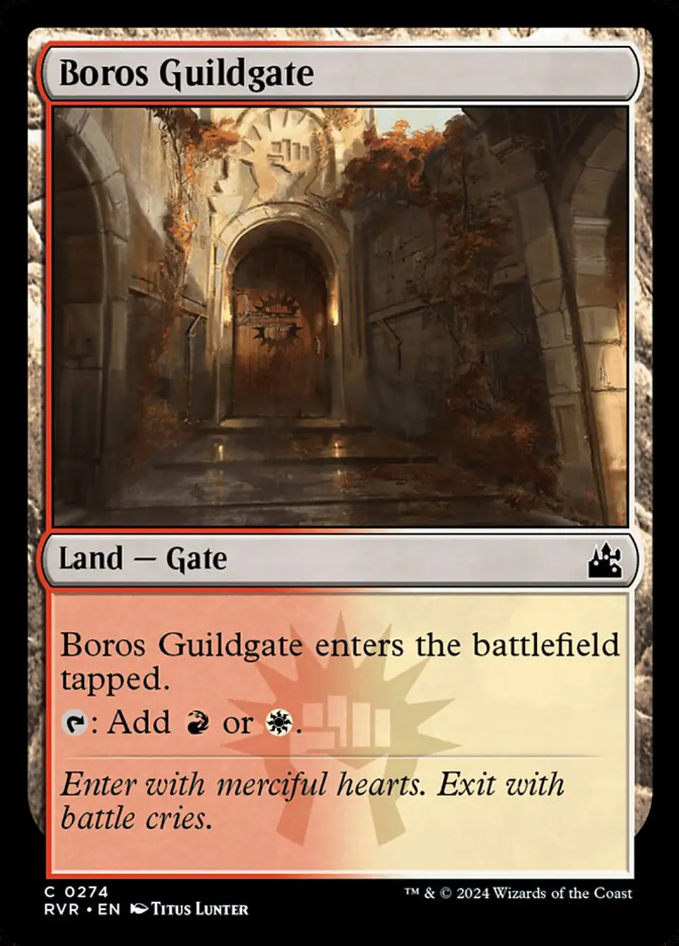 Boros Guildgate | Español | NM | RVR 1