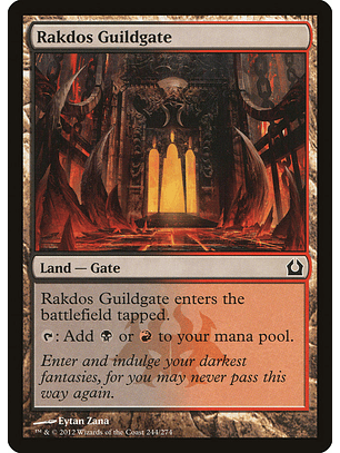 Rakdos Guildgate | Inglés | EX | RTR