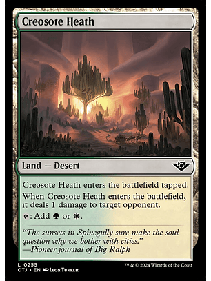 Creosote Heath | Inglés | NM | OTJ