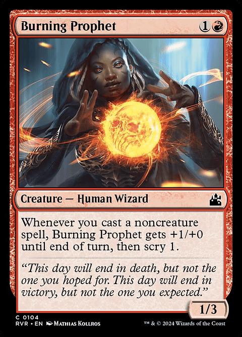 Burning Prophet | Español | NM | RVR