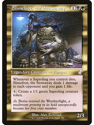 Slimefoot, the Stowaway (Retro Frame) | Inglés | EX | TSR