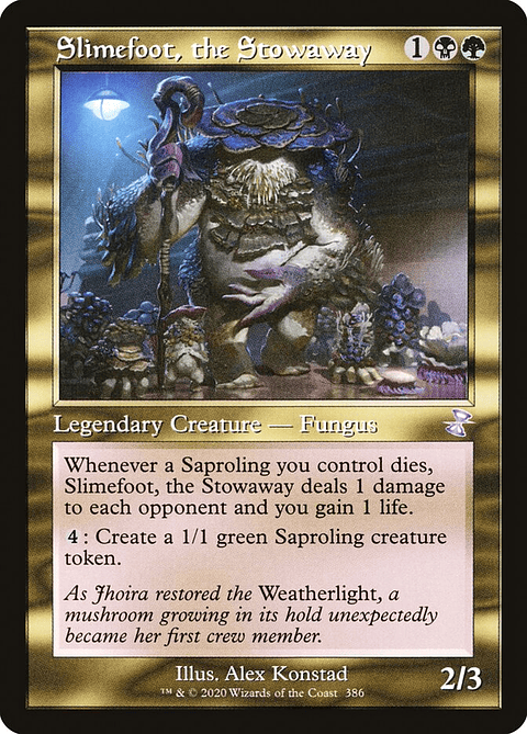 Slimefoot, the Stowaway (Retro Frame) | Inglés | EX | TSR