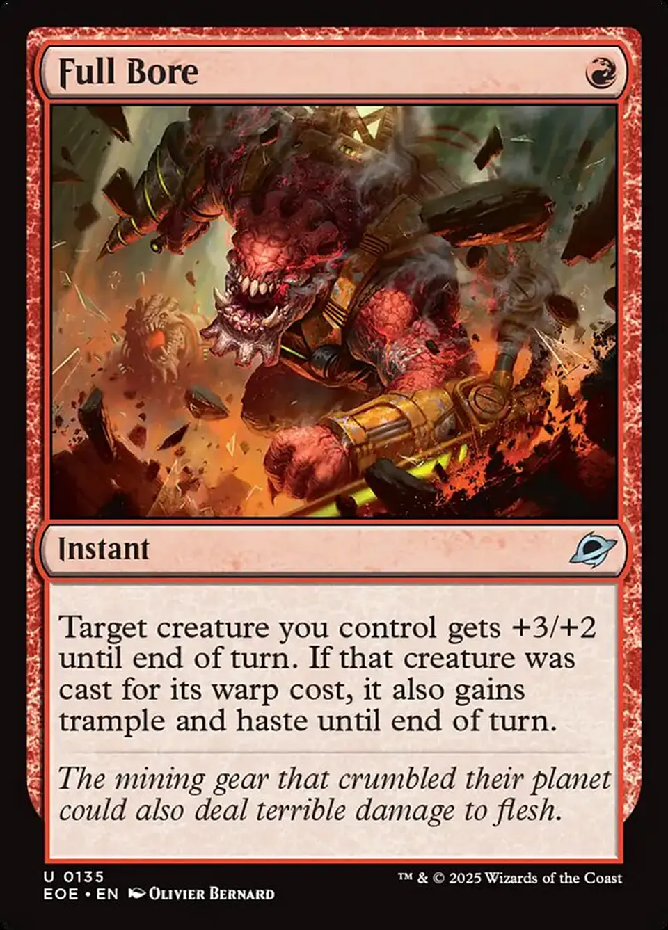 Full Bore (foil) | Inglés | NM | EOE 1